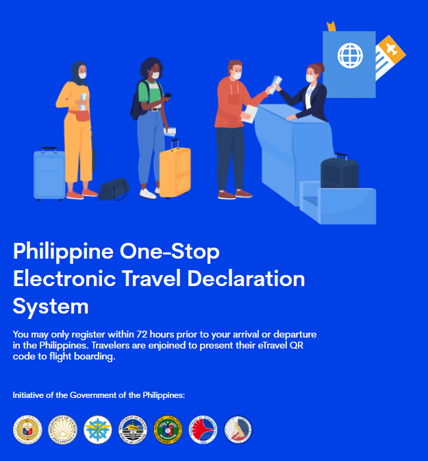보라카이 여행 필리핀 입국신고서 eTravel 이트래블 작성 방법