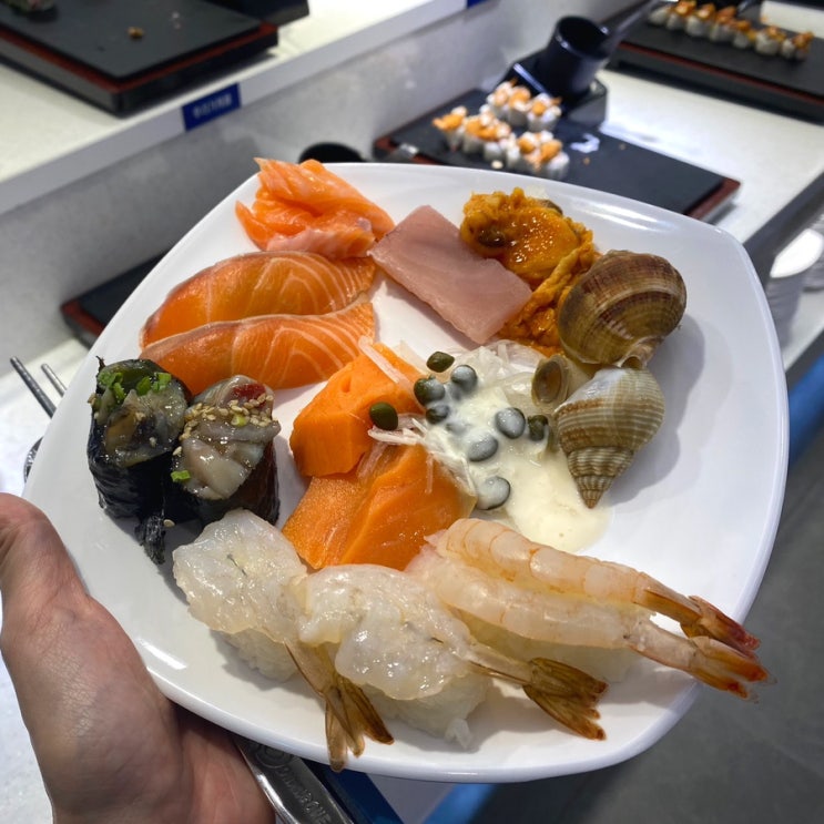  해운대 뷔페 맛집 다이닝원 가족모임하기도 좋은 초밥 무한리필