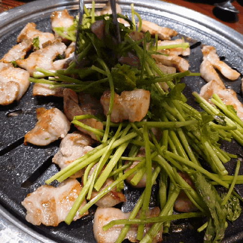  청주 오창 고기 맛집 보담 육풍에 가서  꽃 삼겹살 먹고 왔어요