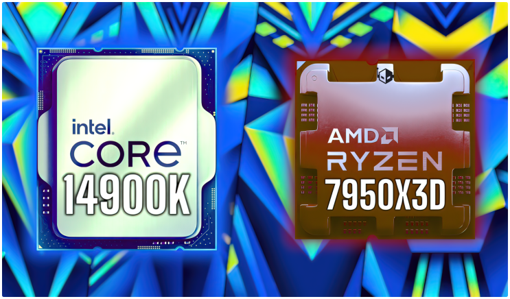 인텔 14세대 코어 i9-14900K CPU, 게임에서 AMD 라이젠 9 7950X3D보다 최대 23% 빨라