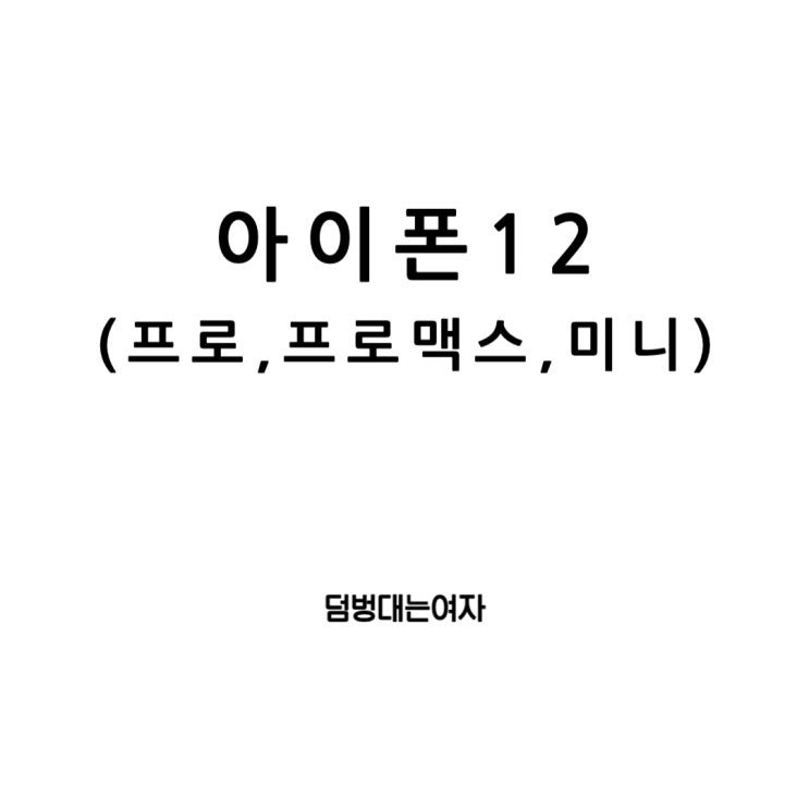  아이폰 12 Pro, Pro Max 그리고 미니: 미래의 기술을 손에 담다