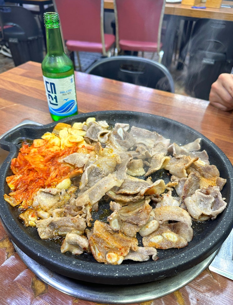  부산 삼겹살잔치집 양정 대패삼겹살 청국장 뚝배기 된장찌개 맛집 술집 리뷰 후기