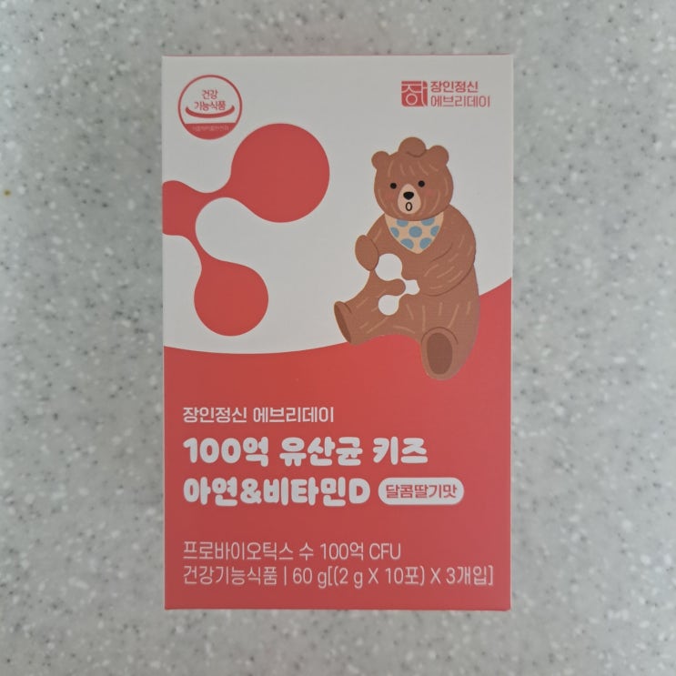 장인정신에브리데이 키즈유산균 100억유산균 1포면 ok