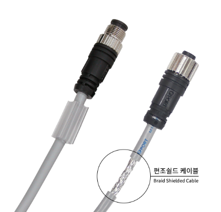  M12 5Pole 쉴드 케이블