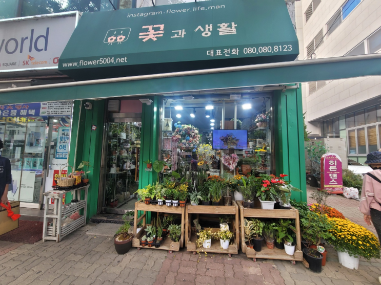  영등포 꽃가게 집들이 선물로 준비한 금전운 꽃다발