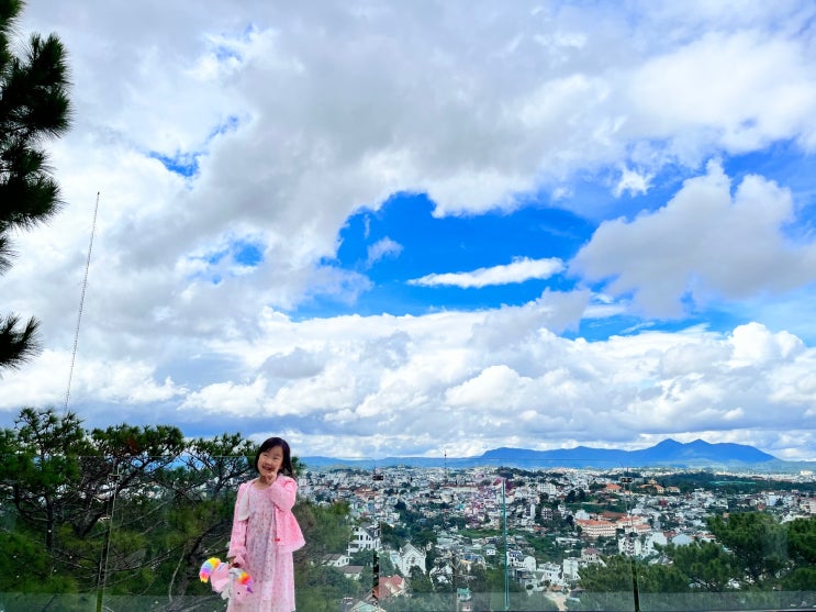  달랏 선택관광 전망이 가장 근사했던 죽림사 케이블카