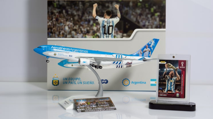  1:200 JC wings/KJ model Aerolineas Argentinas A330-200 LV-FVH 'argentina football livery' 다이캐스트 모형