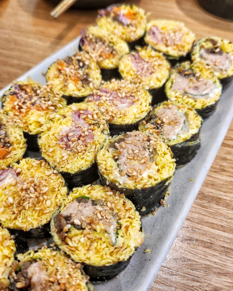  압구정 맛집, 보슬보슬 키토김밥, 분식으로 다이어트 하기