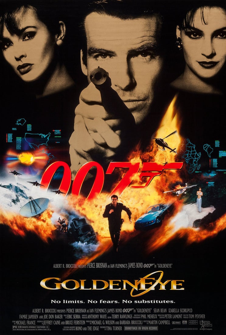  007 골든 아이(1995) - #17 5대 제임스 본드 피어스 브로스넌 탄생