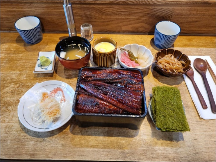  여의도 찐맛집"타마"일본식 장어덮밥 히츠마부시의 정석!고급스러운 장어덮밥