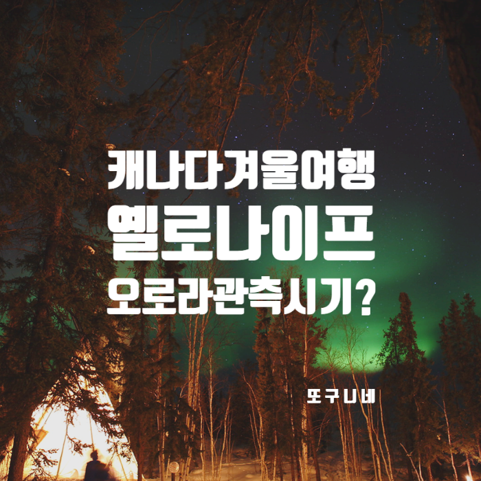  캐나다 오로라 시기 겨울 해외여행지 추천 : 캐나다 옐로나이프 (위치 및 날씨 정보)