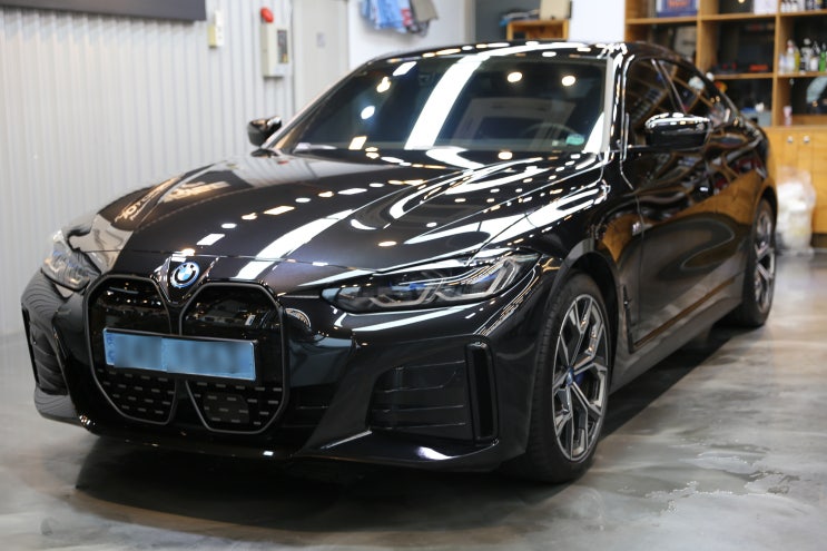  [동탄 모터라이즈] BMW i4 본넷PPF 시공 (돌맞고 후회하지 마시고 PPF 미리 시공하세요!)