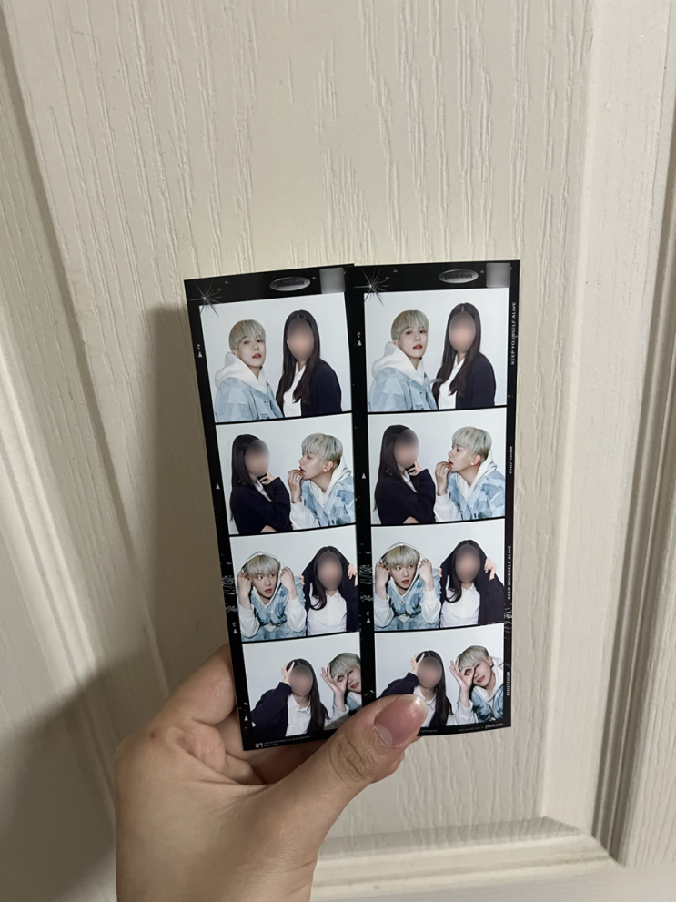 엑소 포토이즘 프레임이 나왔다길래 찍어봤다