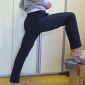 지벤 남성 스판 작업복바지, 가을부터 겨울까지 좋은 두께다~