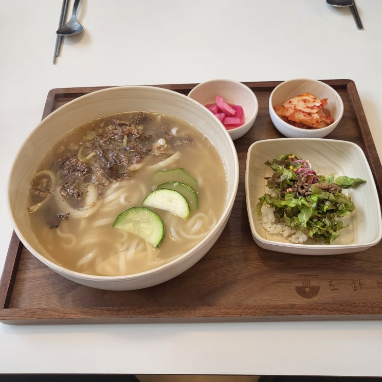 경기 칼국수 맛집 도하면 안양 is비즈타워점