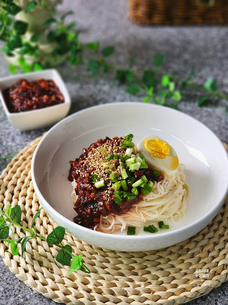  강식당 비빔국수 레시피 양념장 니가비비바락국수 만들기