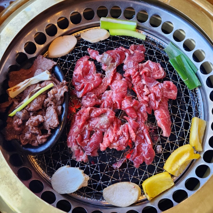  역곡 맛집 푸른수목원 근처 한우 추천 ; 경인로570숯불구이