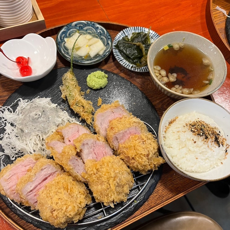  송도돈까스맛집 명월카츠 인천돈카츠 존맛탱 킹정