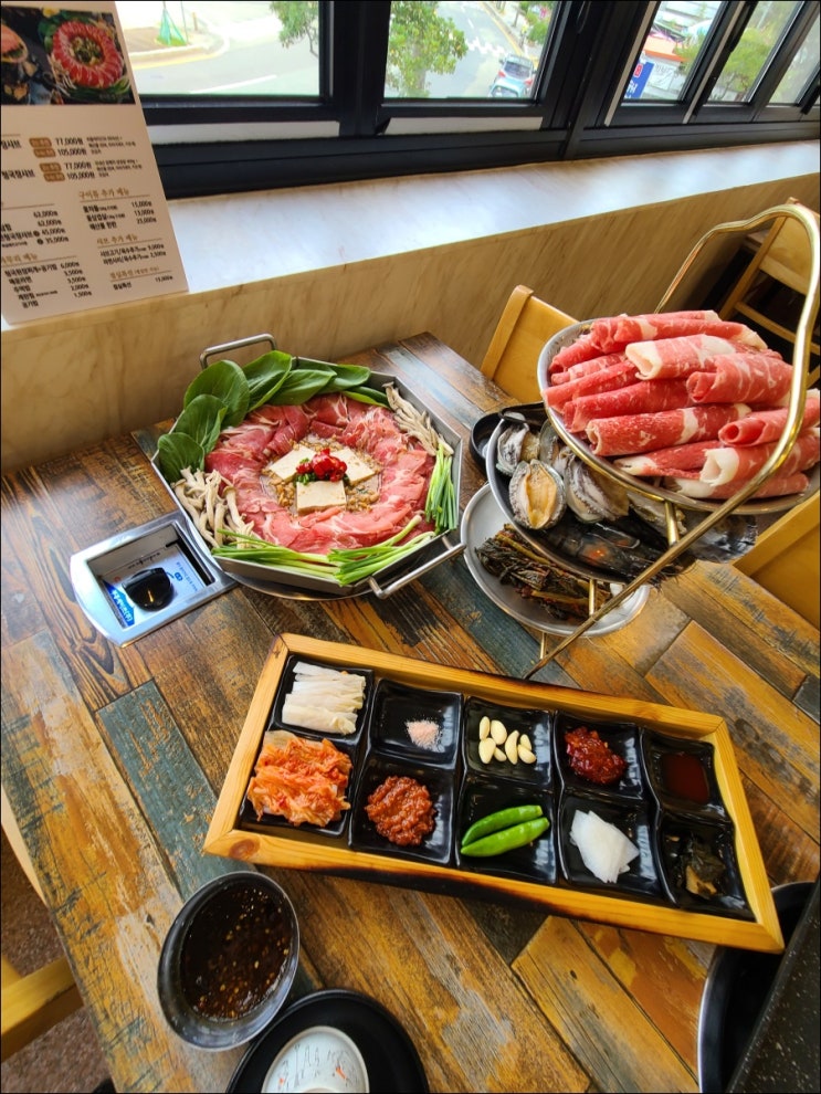  통영맛집 더꽃 통영 현지인추천맛집 완벽비쥬얼 꽃삼합