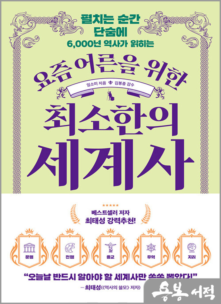  요즘 어른을 위한 최소한의 세계사 - 펼치는 순간 단숨에 6,000년 역사가 읽히는/임소미/빅피시