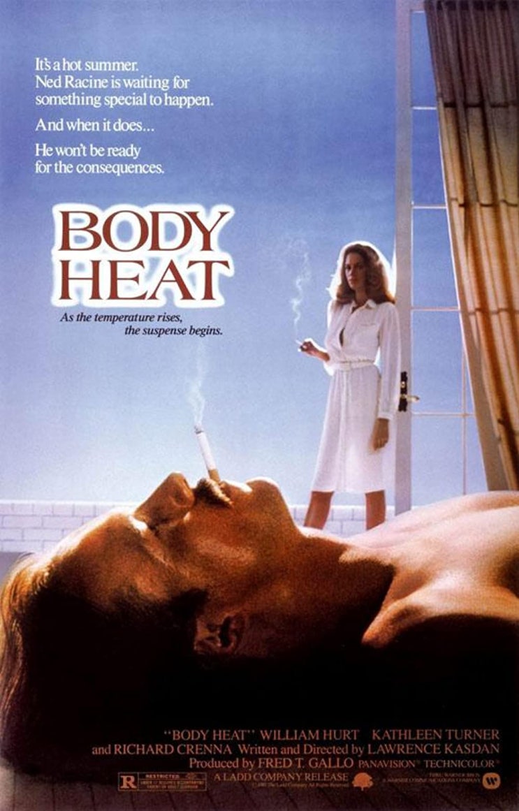  보디 히트(1981) - 새로운 팜므파탈 스타 '캐슬린 터너'의 기념비적 데뷔작