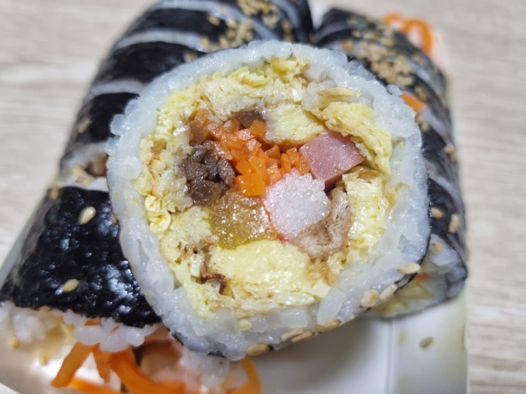  대전 탄방 맛집, 천서방김밥