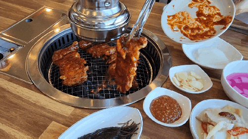  가족모임으로도 제격 남양주 닭갈비 : 신영계숯불닭갈비
