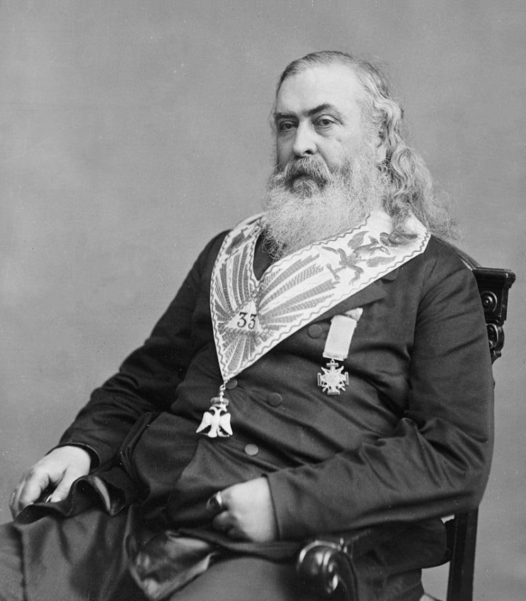  수백년전 세번의 세계대전을 설계한 프리메이슨 고위간부 앨버트파이크(Albert Pike 1809-1891)