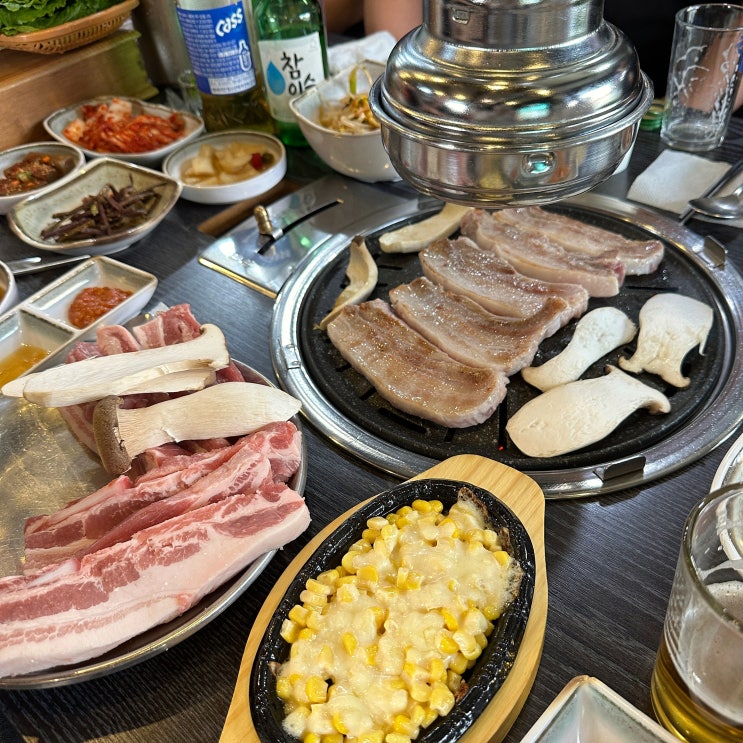  아산_돈참숯갈비ㅣ순천향대 후문 돼지갈비 삼겹살맛집