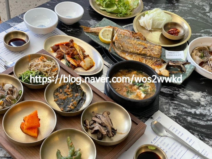  진주 하대동생선구이맛집 바다품은식당마켓 본점