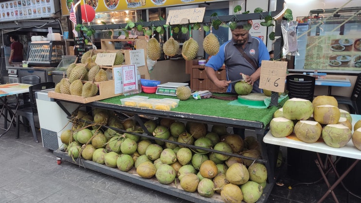 [쿠알라룸푸르] 부킷빈탕 잘란알로야시장에서 과일 사 먹기