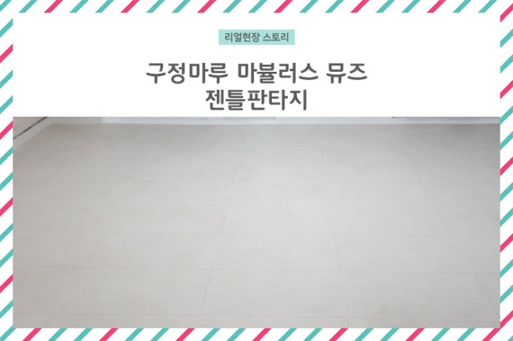  [리얼 현장 스토리] 구정마루 마뷸러스 뮤즈 젠틀판타지