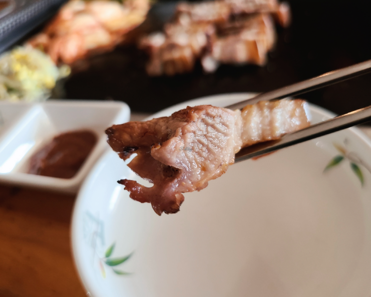  용인 고기집 진짜 겉바속촉 맛있는 삼겹살~