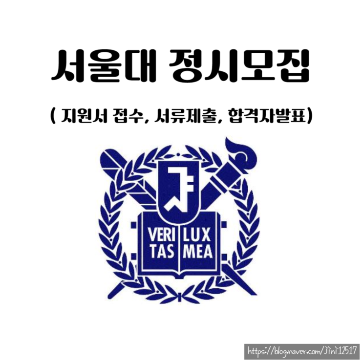 2024학년도 서울대 정시모집 (지원서 접수, 서류 제출, 합격자 발표) 2024학년도 서울대 정시모집 (지원서 접수, 서류 제출, 합격자 발표)