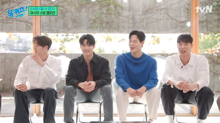#<유퀴즈> 남자 수영(계영) 금메달리스트 <b>황선우</b>, <b>김우민</b>, 이호준... 