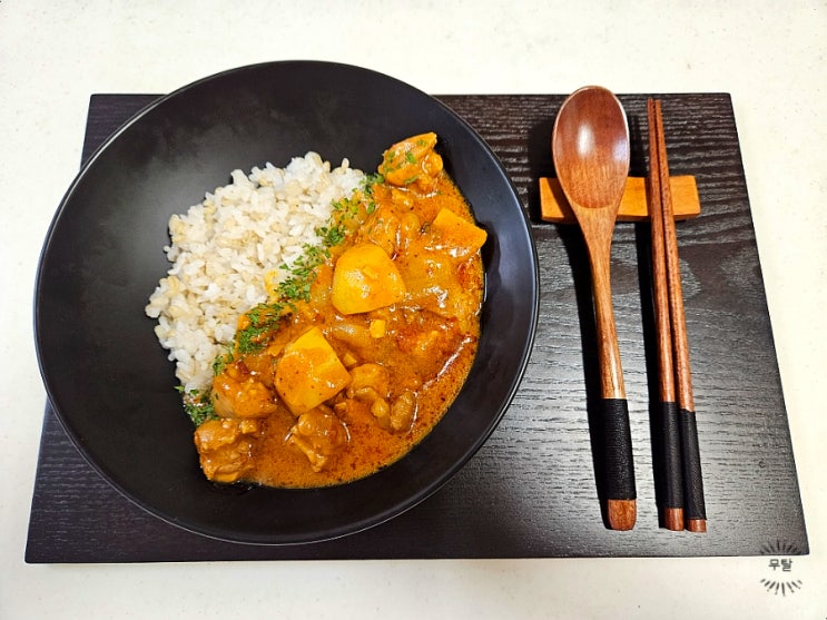  카레 맛있게 만드는 법 인도식치킨커리 무수분카레만들기 압력솥 10분 완성 카레 레시피 요리