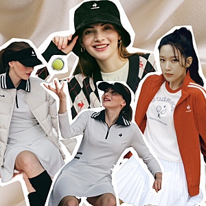 르꼬끄 테니스 스커트 피케 원피스 여자 가디건 브랜드