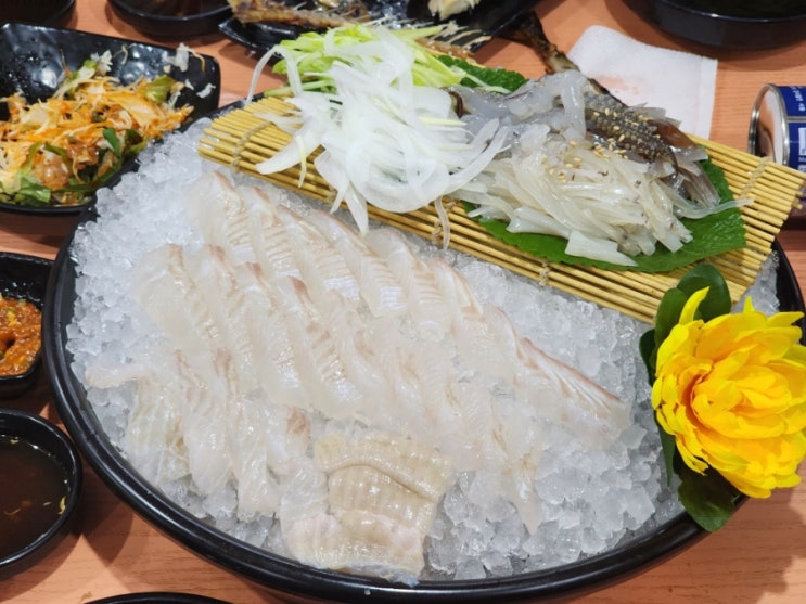  수원 율전동 성대역 근처 대학생을 위한 가성비 좋은 횟집 '월드오징어바다'
