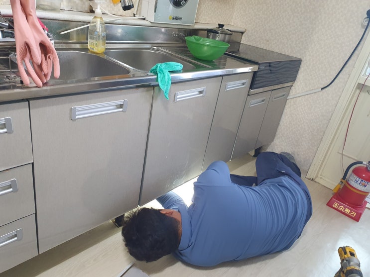  옥산하수구막힘 샤프트 작업으로 해결완료!