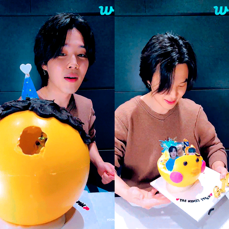 [방탄소년단 지민] 생일 라이브 형아들 사람 듬뿍 받는 짐니