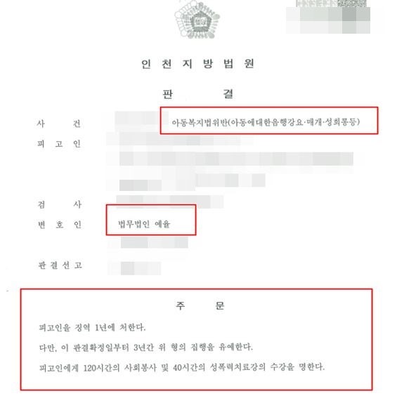 인천미성년자성범죄변호사 무거운 처벌을 앞둔 상황에서