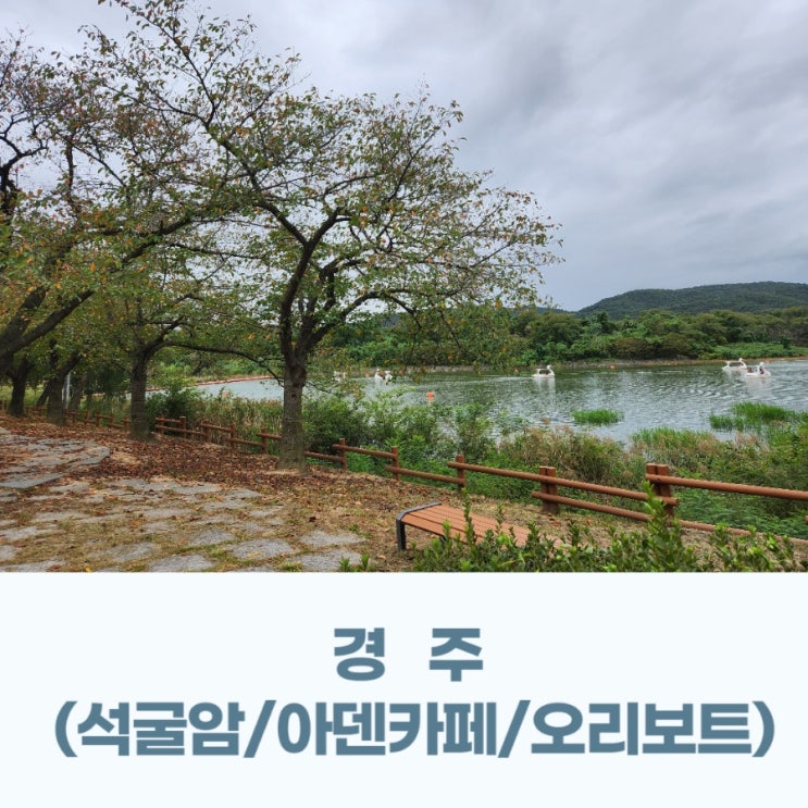  10월의 경주 나들이 지난 주말 아이랑 함께 (석굴암 / 아덴 카페 / 교리김밥 /오리보트 )