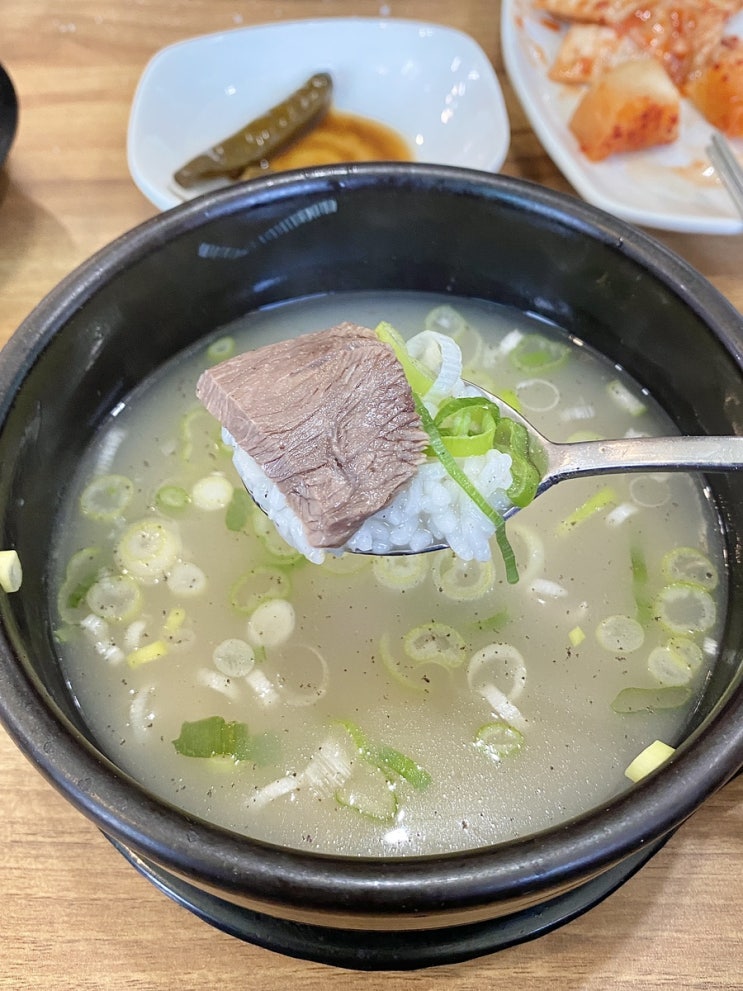 춘천 남산농협 하나로마트 앞 강촌 설렁탕 맛집, 정자나루 내돈내산
