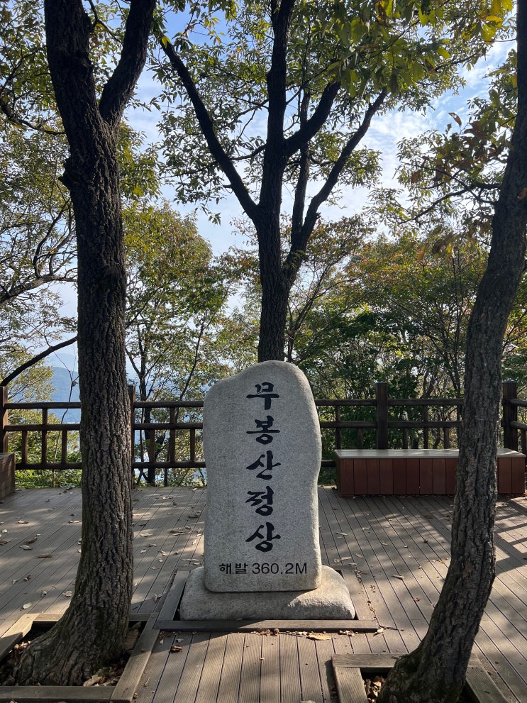 [<b>무봉산</b>/동탄 근처 산] 왕복 2시간도 안걸리는 초보자 코스