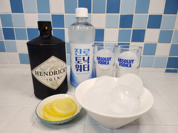  핸드릭스 진 가격 도수 진토닉 레시피