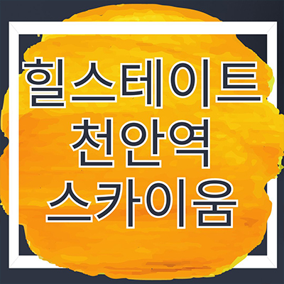  힐스테이트 천안역 스카이움 주상복합 미분양 성정동 아파트 주거용 오피스텔 현대건설 잔여세대 분양가격