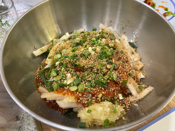  [부산][해운대]물회와 가자미회가 맛있는집/감포참가자미/내돈내산