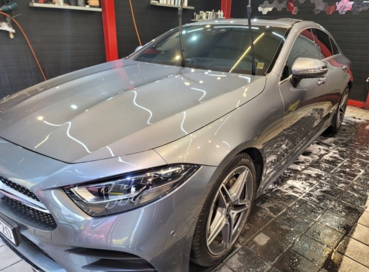 부산손세차 제이디테일에서 벤츠 CLS 프리미엄세차 후기