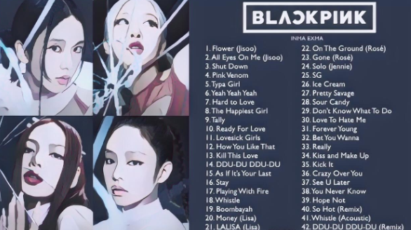  2023 BLACKPINK FULL ALBUM PLAYLIST BEST ALL SONGS AUDIO DOWNLOAD