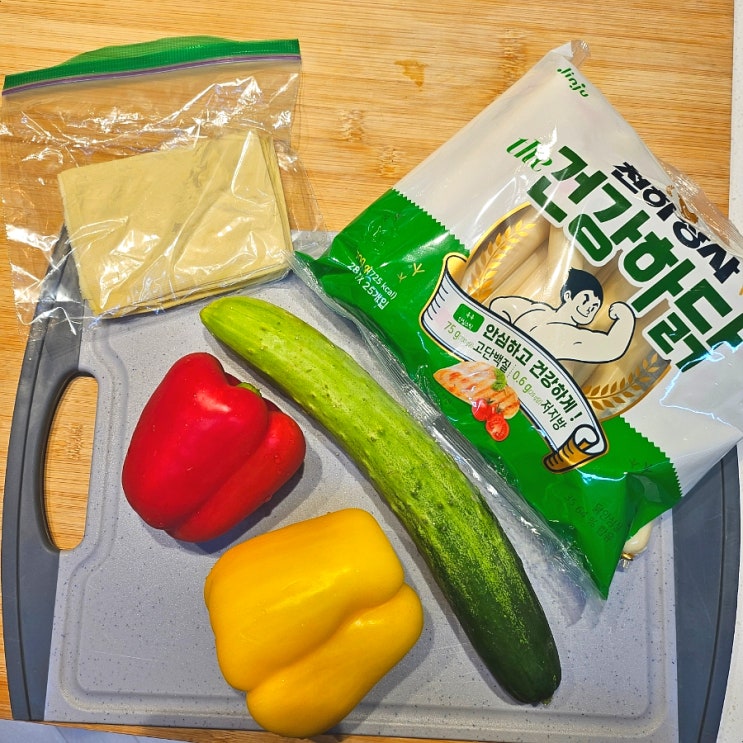  맛있는 다이어트 식단 간단한 두부쌈 만들기
